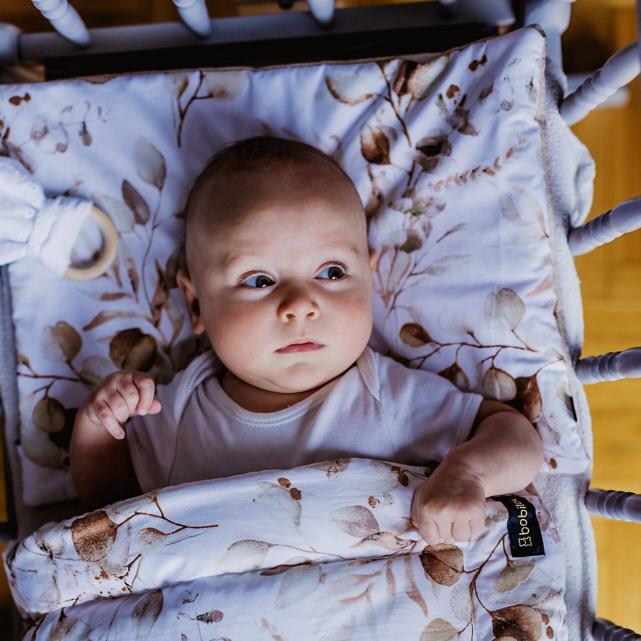BIO Baumwolle Baby Bettdecke und Kissen mit Füllung Set BOBILOV