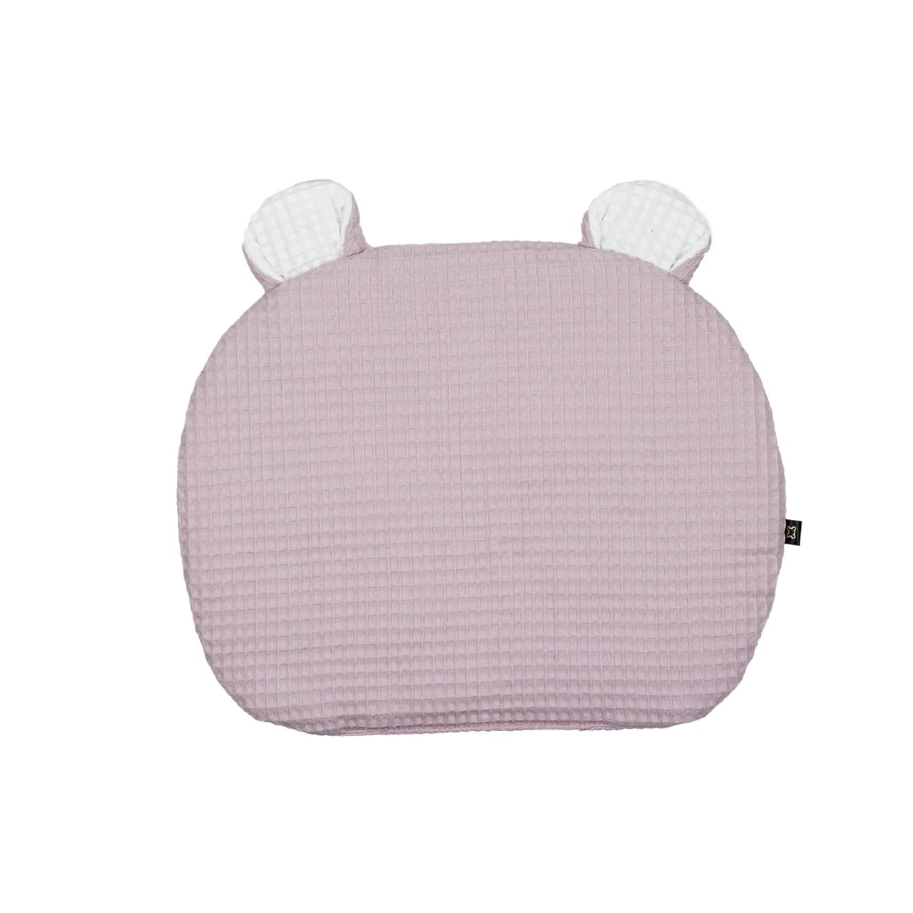 Baby Flaches Bärenkissen Bio Baumwolle Rosa BOBILOV