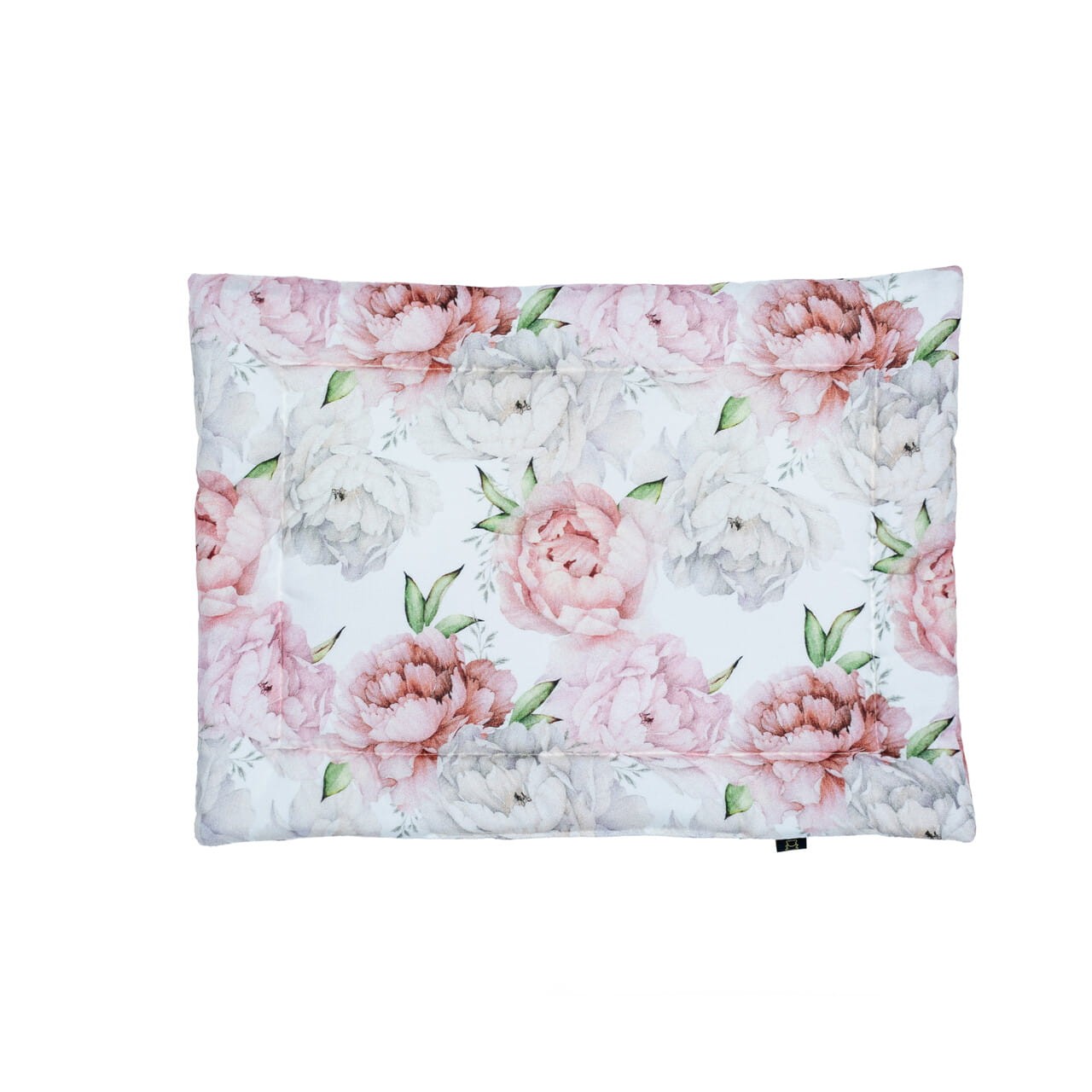 Bio Bambus Baby Flaches Kissen Blumen BOBILOV