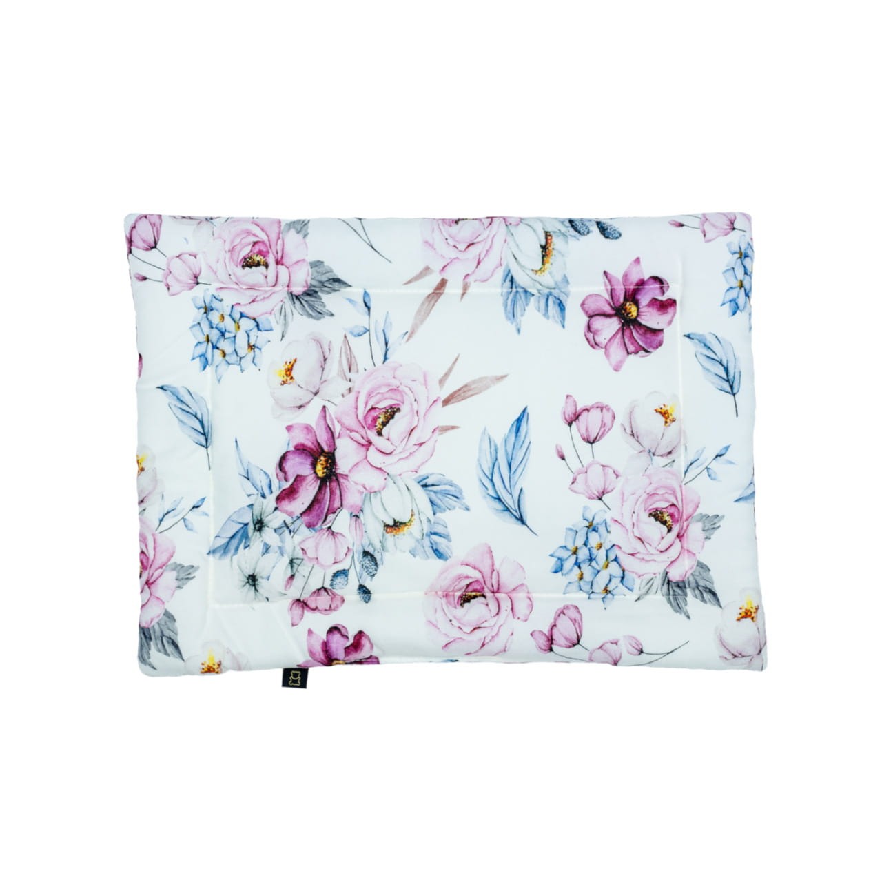 Bio Bambus Baby Flaches Kissen Blumen BOBILOV
